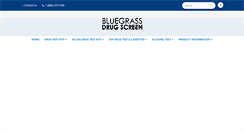 Desktop Screenshot of bluegrassdrugscreen.com
